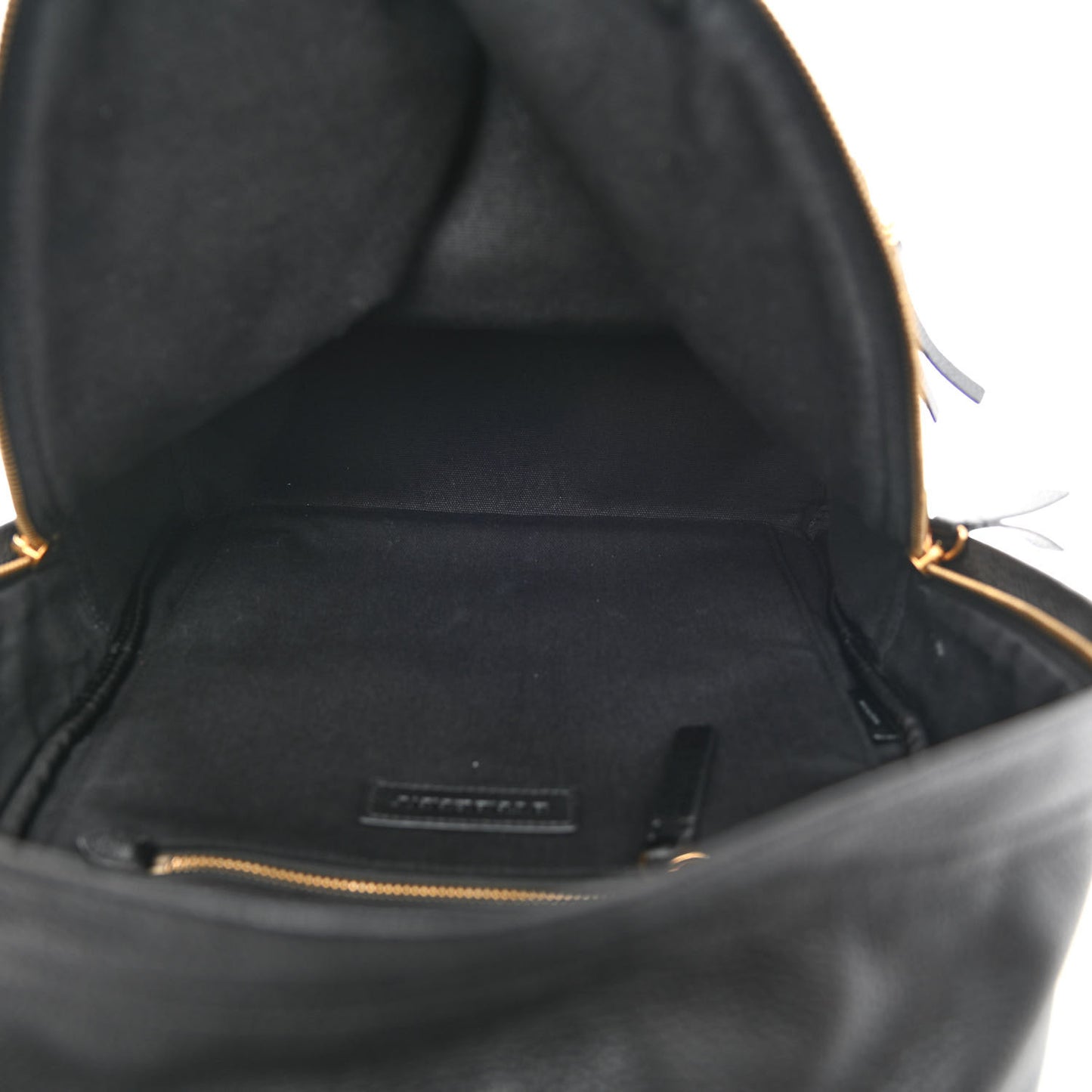 Mega Check Calfskin Abbeydale Simple Backpack Black Camel