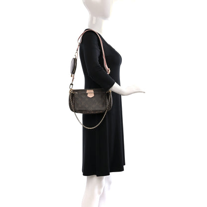 Louis Vuitton Monogram Multi Pochette Accessories Rose Clair 2 of 18