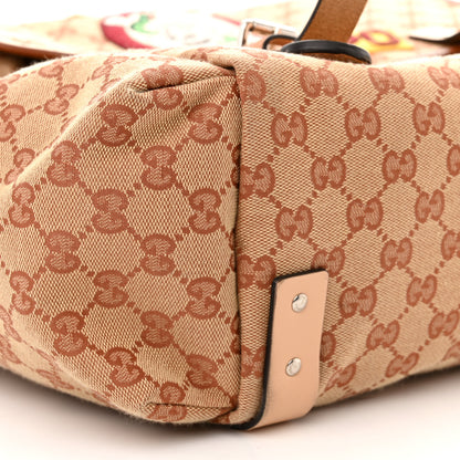 Gucci Monogram Childrens Sciroppo Patch Backpack Beige 10 of 10