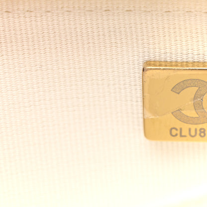 Chanel Lambskin Quilted Chanel 19 Wallet On Chain WOC White 8 of 11