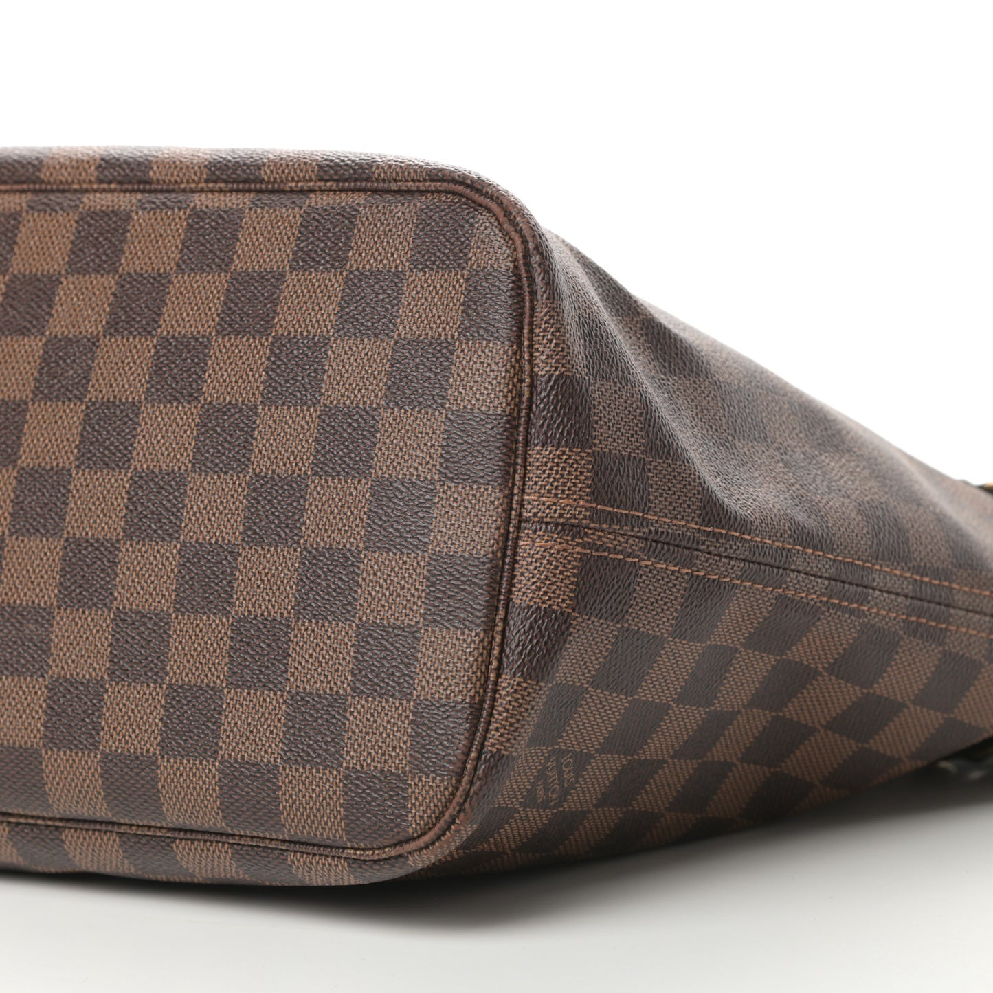 Damier Ebene Neo Neverfull MM Rose Ballerine