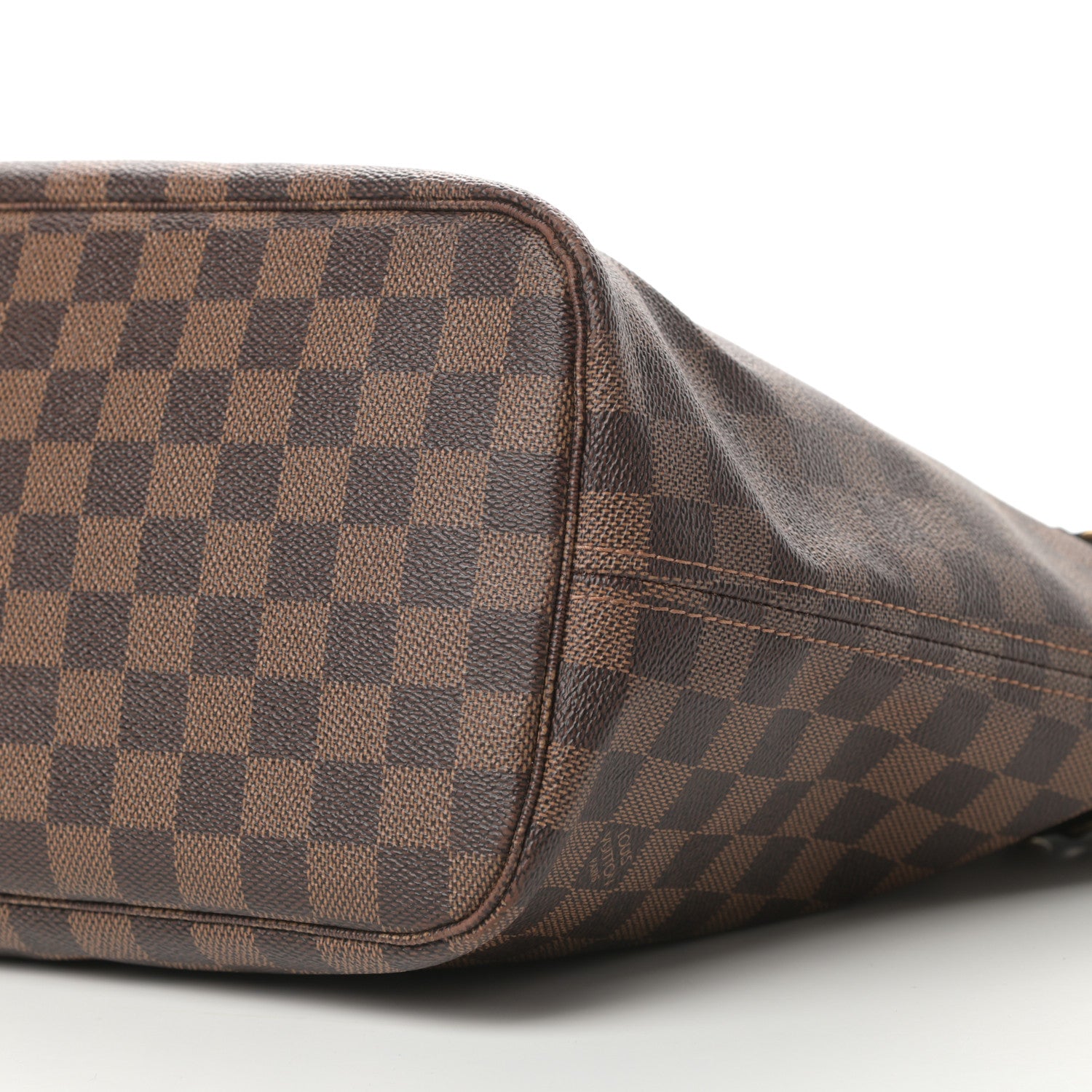 Louis Vuitton Damier Ebene Neo Neverfull MM Rose Ballerine 11 of 18