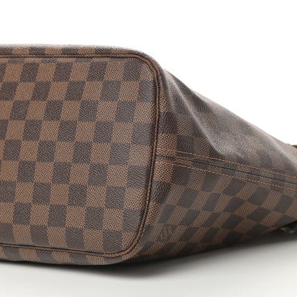 Louis Vuitton Damier Ebene Neo Neverfull MM Rose Ballerine 11 of 18