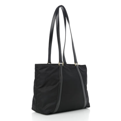 Prada Tessuto Nylon Shopping Tote Black 3 of 10