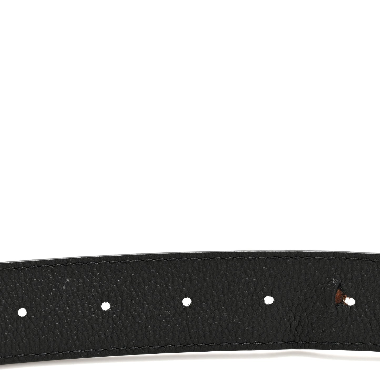 Calfskin Monogram 30mm LV Initiales Reversible Belt 100 40 Black