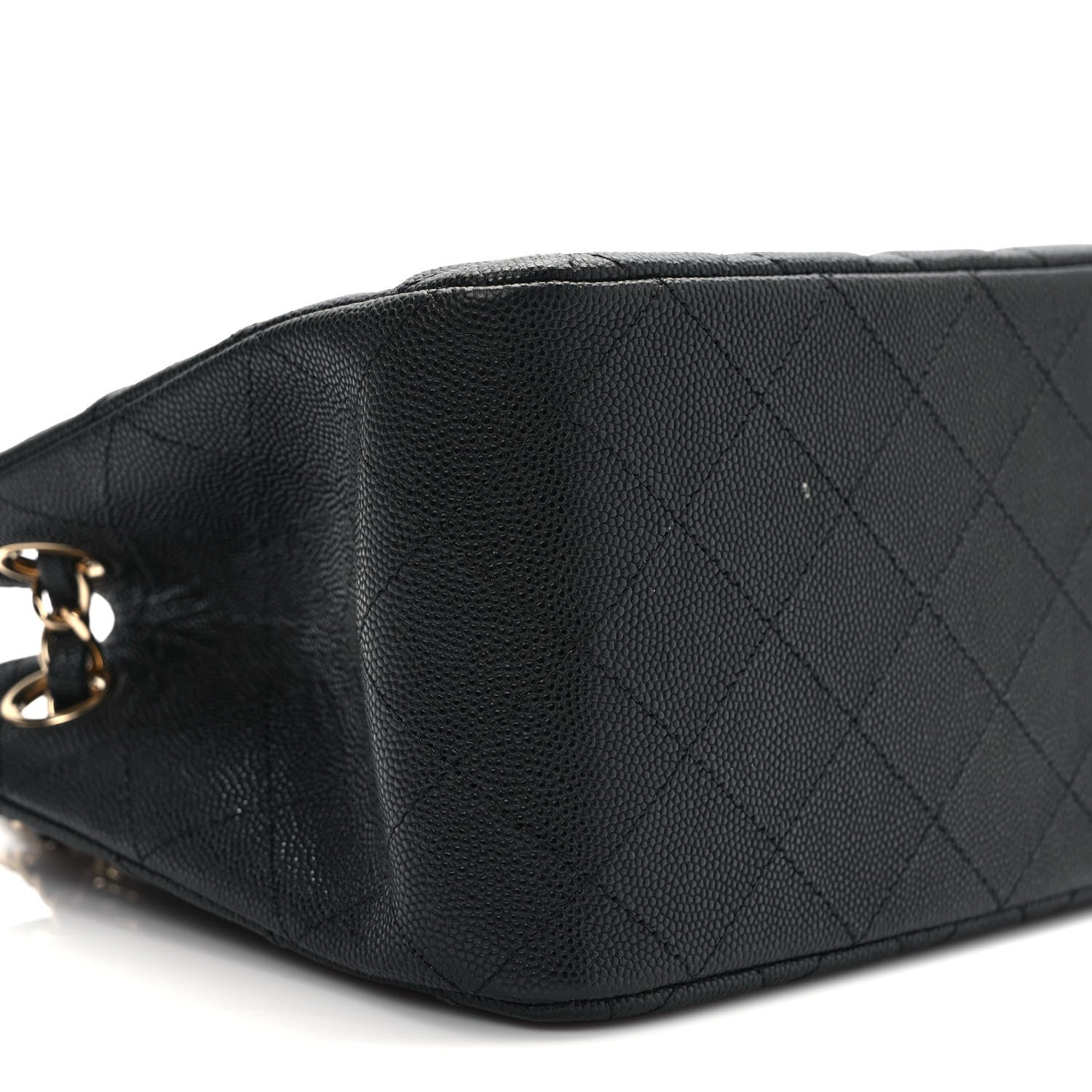 Chanel Caviar Quilted Mini Bucket Bag Black 7 of 8