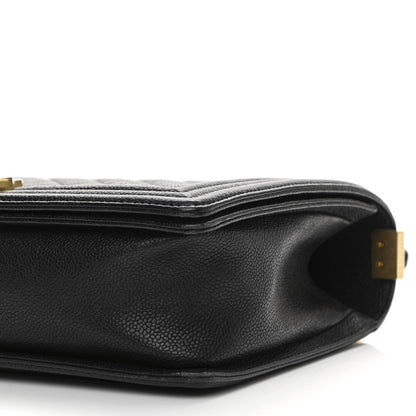 Chanel Caviar Quilted New Medium Boy Flap Black 11 of 11