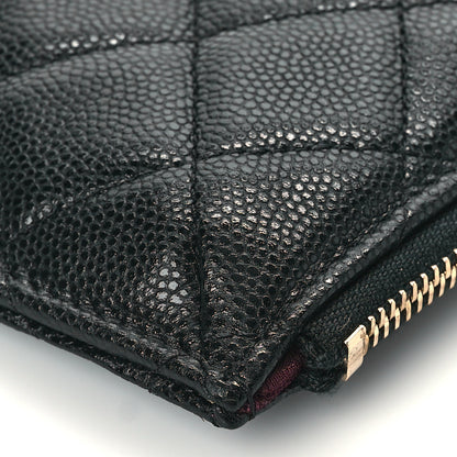 Chanel Caviar Quilted Classic iPhone Pouch Black 8 of 8