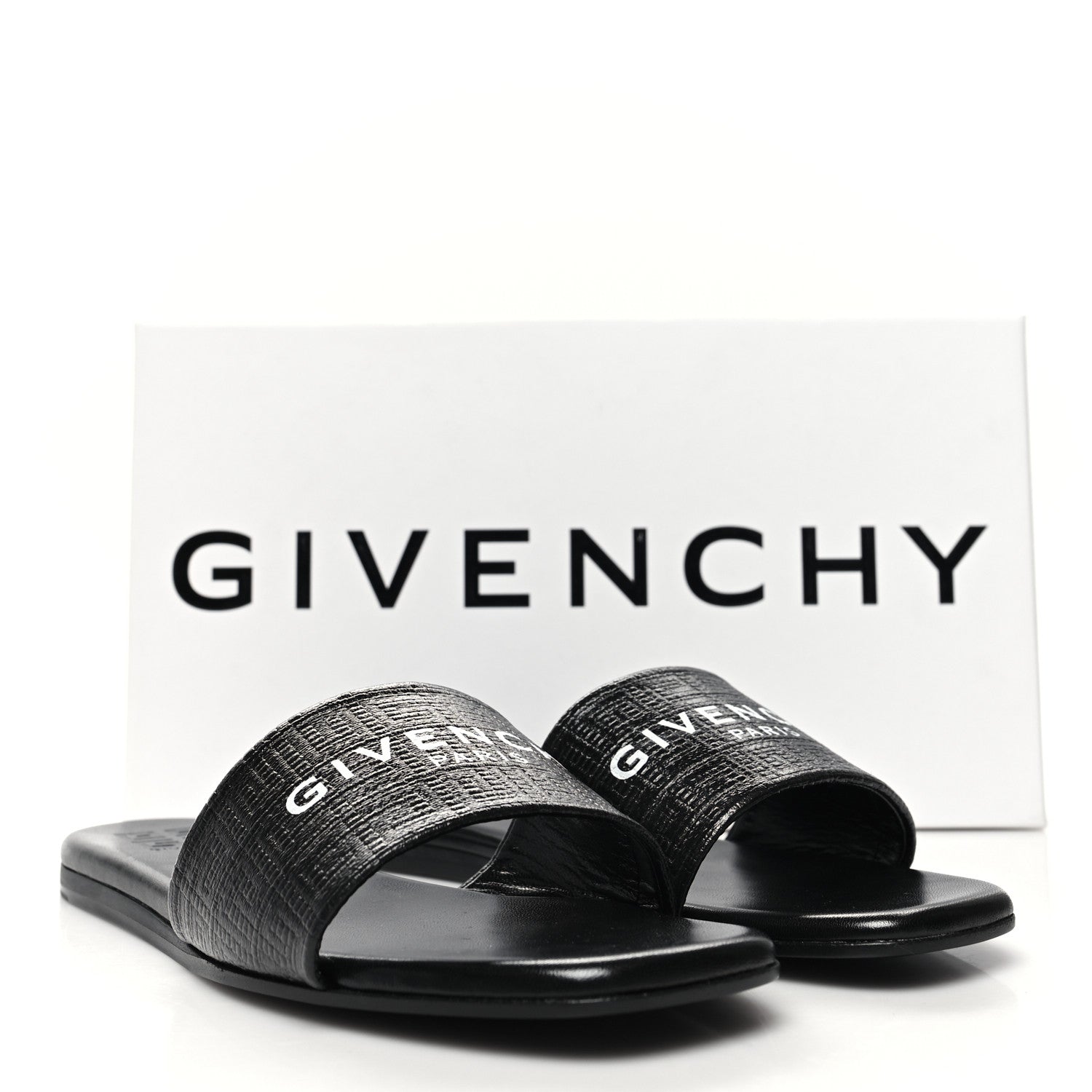 Givenchy Logo 4G Flat Sandals 37.5 Black 9 of 9