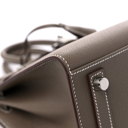 Hermes Epsom Birkin Sellier 25 Etoupe 8 of 12