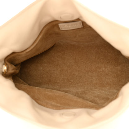 Loewe Calfskin Mini Flamenco Knot Clutch Angora 5 of 10