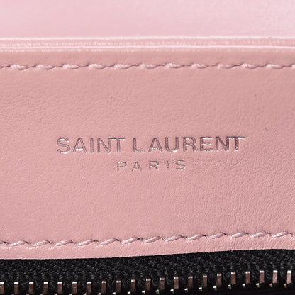 Saint Laurent Calfskin Y Quilted Monogram Toy Loulou Crossbody Bag Tender Pink 6 of 11