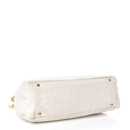 Chanel Calfskin Rodeo Drive Hobo White 4 of 11
