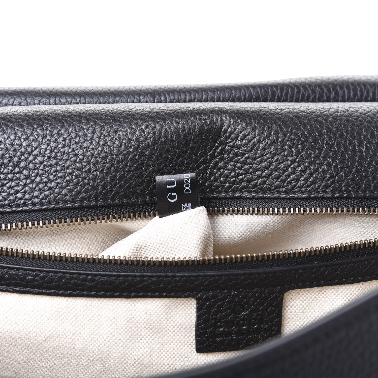 Gucci Calfskin Medium GG Marmont Top Handle Bag Black 6 of 9
