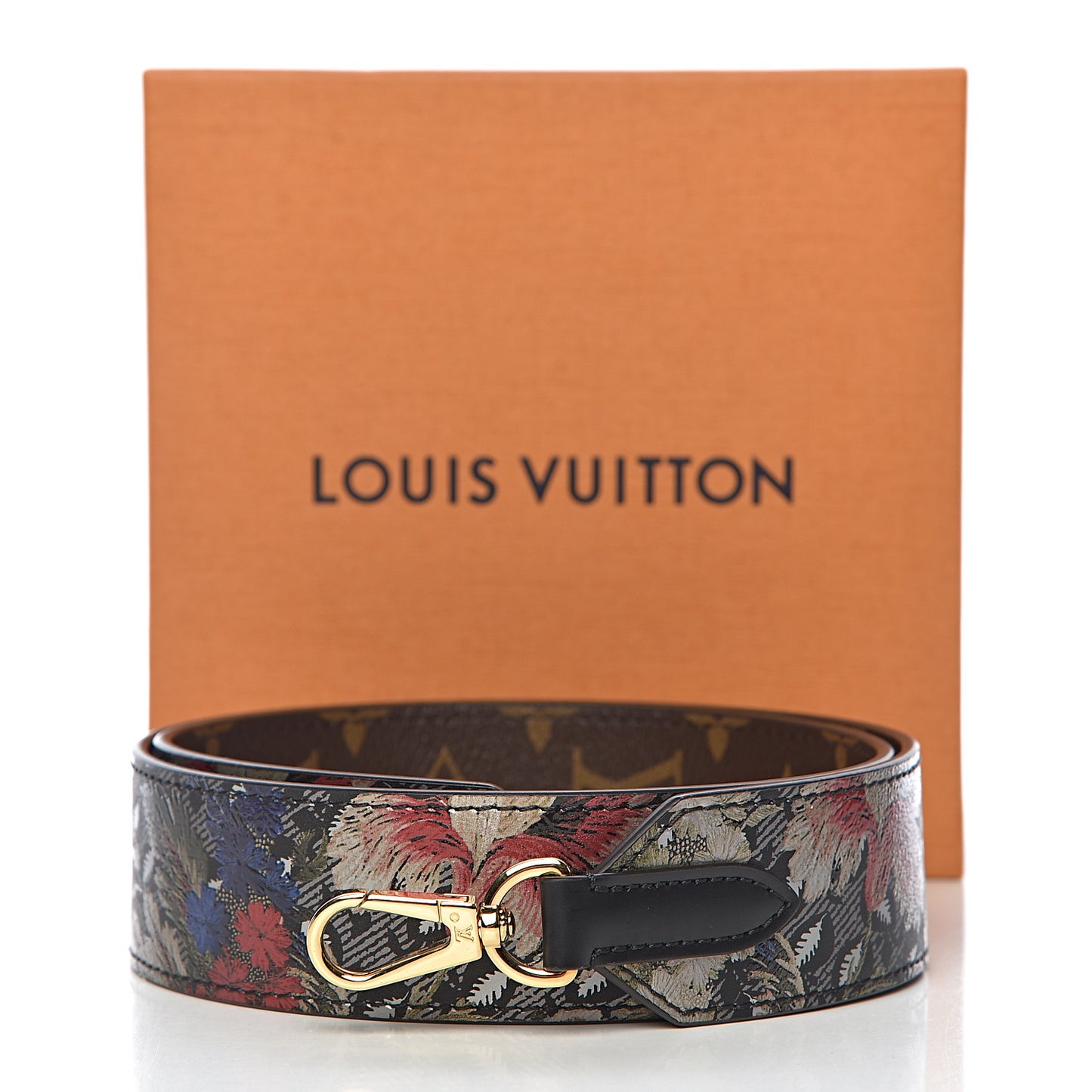 Monogram Printed Bandouliere Reversible Shoulder Strap