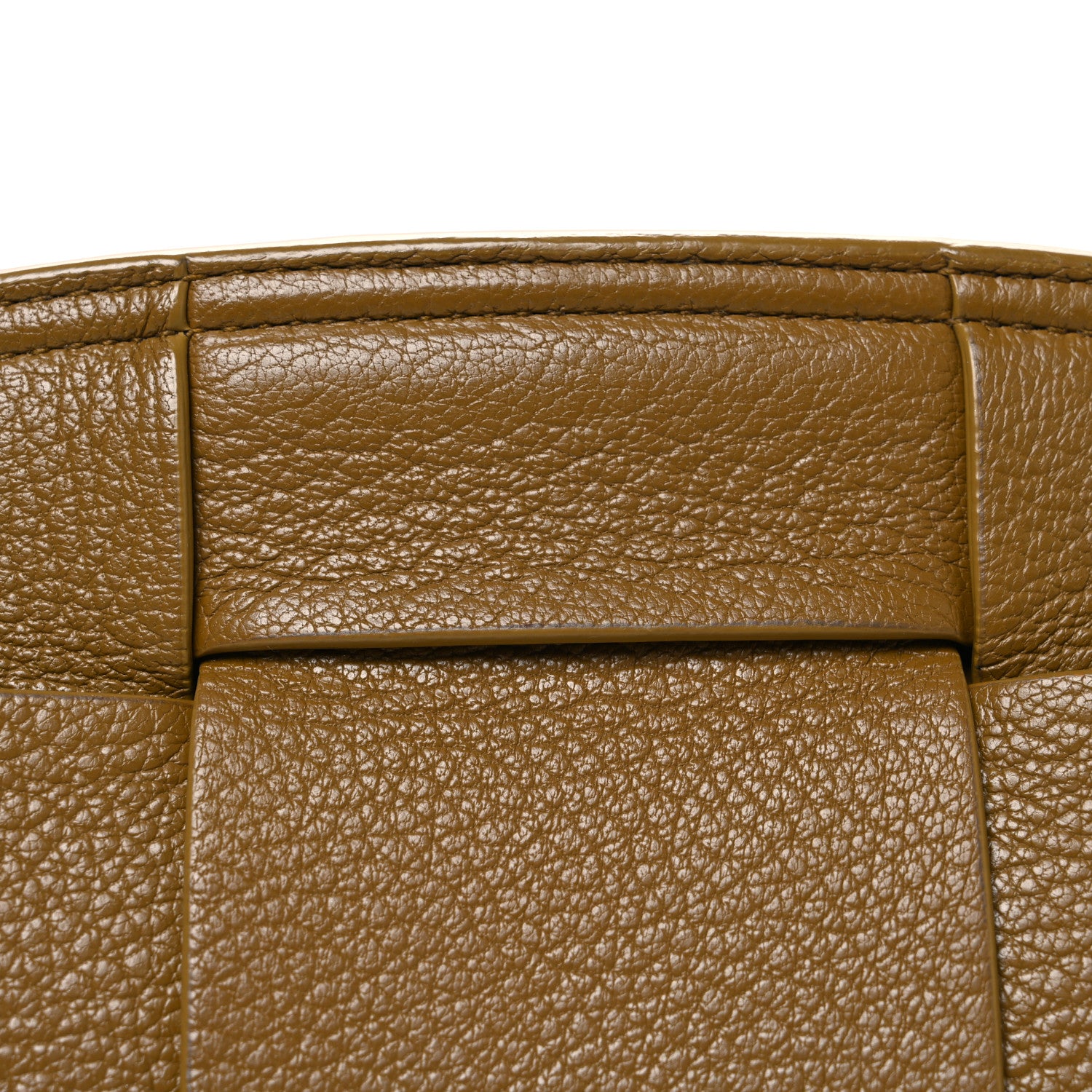 Bottega Veneta Grained Calfskin Maxi Intrecciato Small Arco Moutarde 9 of 13