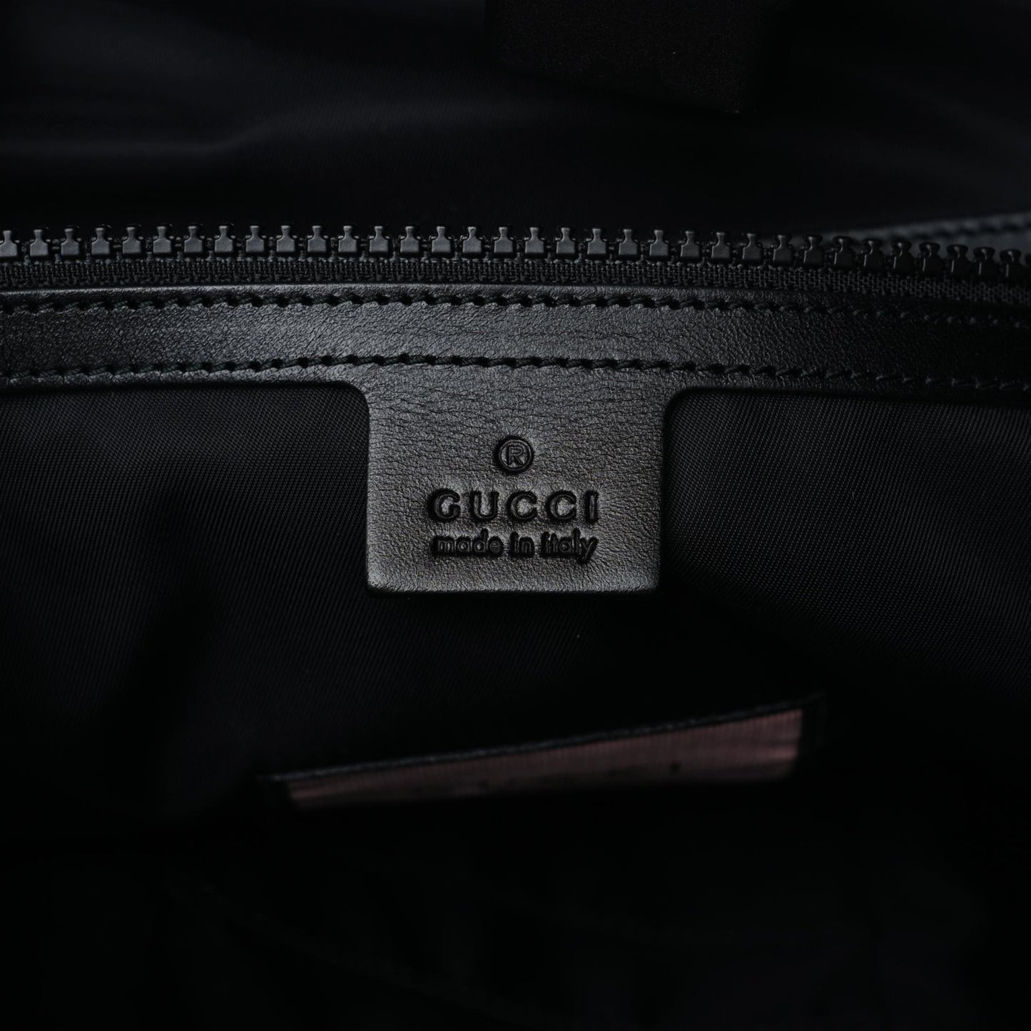 Techno Canvas GucciGhost Double Buckle Backpack Blue Agata Hibiscus Red