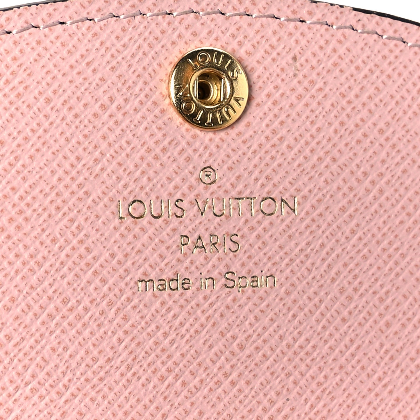 Monogram Rosalie Coin Purse Rose Ballerine
