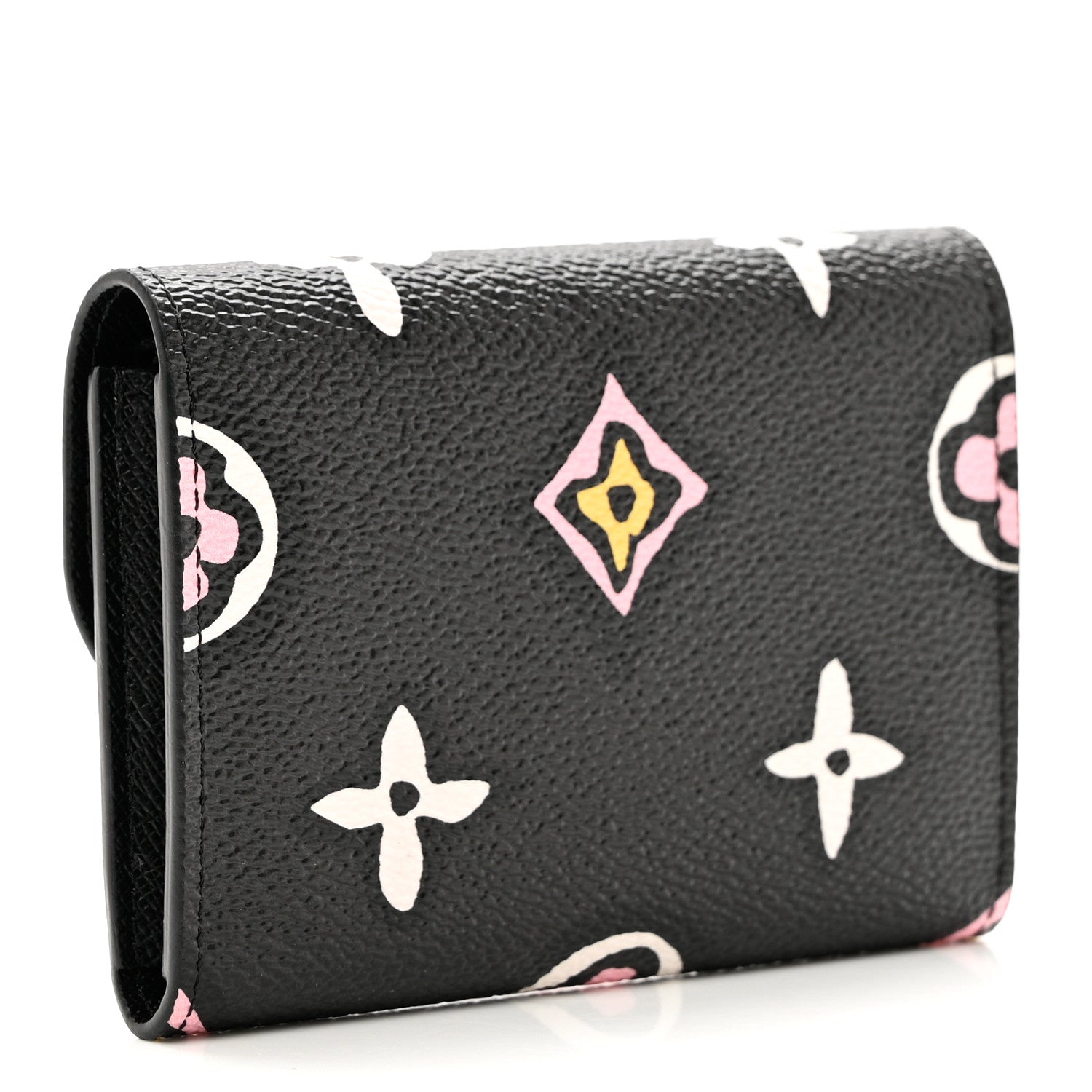 Louis Vuitton Monogram Giant Wild At Heart Rosalie Coin Purse Black 3 of 6