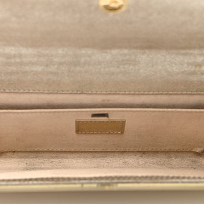 Jimmy Choo Acrylic Glitter Sweetie Clutch Champagne 4 of 8