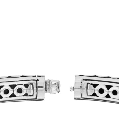 John Hardy Sterling Silver 6mm Dot Bangle Bracelet 4 of 4
