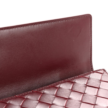 Bottega Veneta Nappa Intrecciato Long Andiamo Top Handle Clutch Barolo 10 of 10