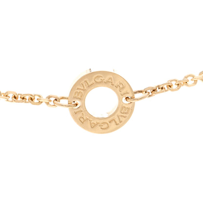 Bulgari 18K Yellow Gold Diamond Mother of Pearl Small Divas' Dream Pendant Necklace 4 of 5