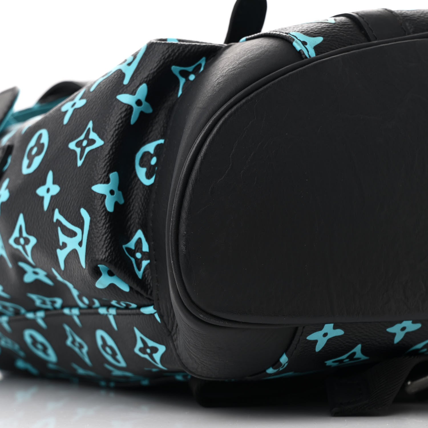 Louis Vuitton Monogram Playground Christopher MM Backpack Black Blue 8 of 9