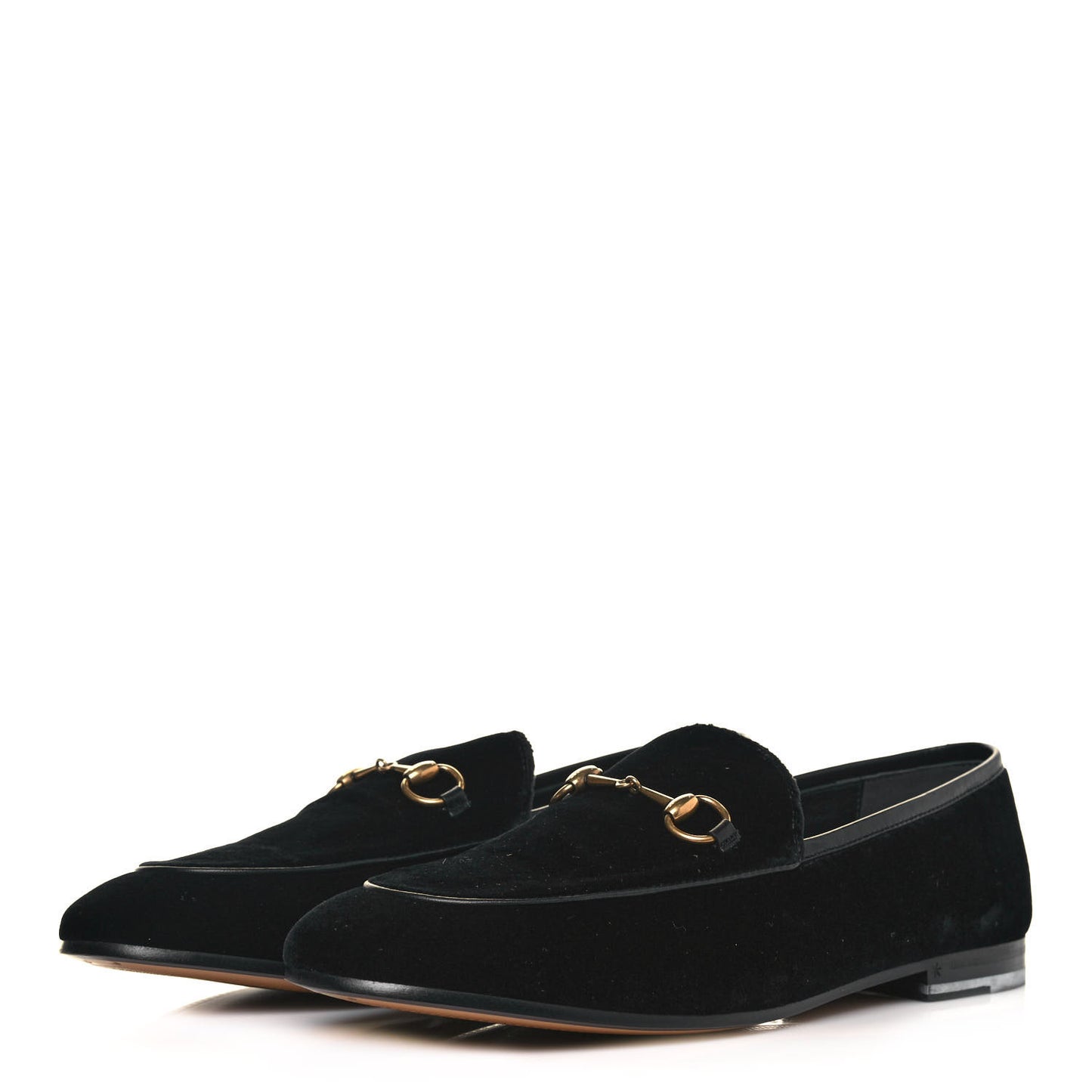 Velvet Horsebit Womens Jordaan Loafers 39.5 Black