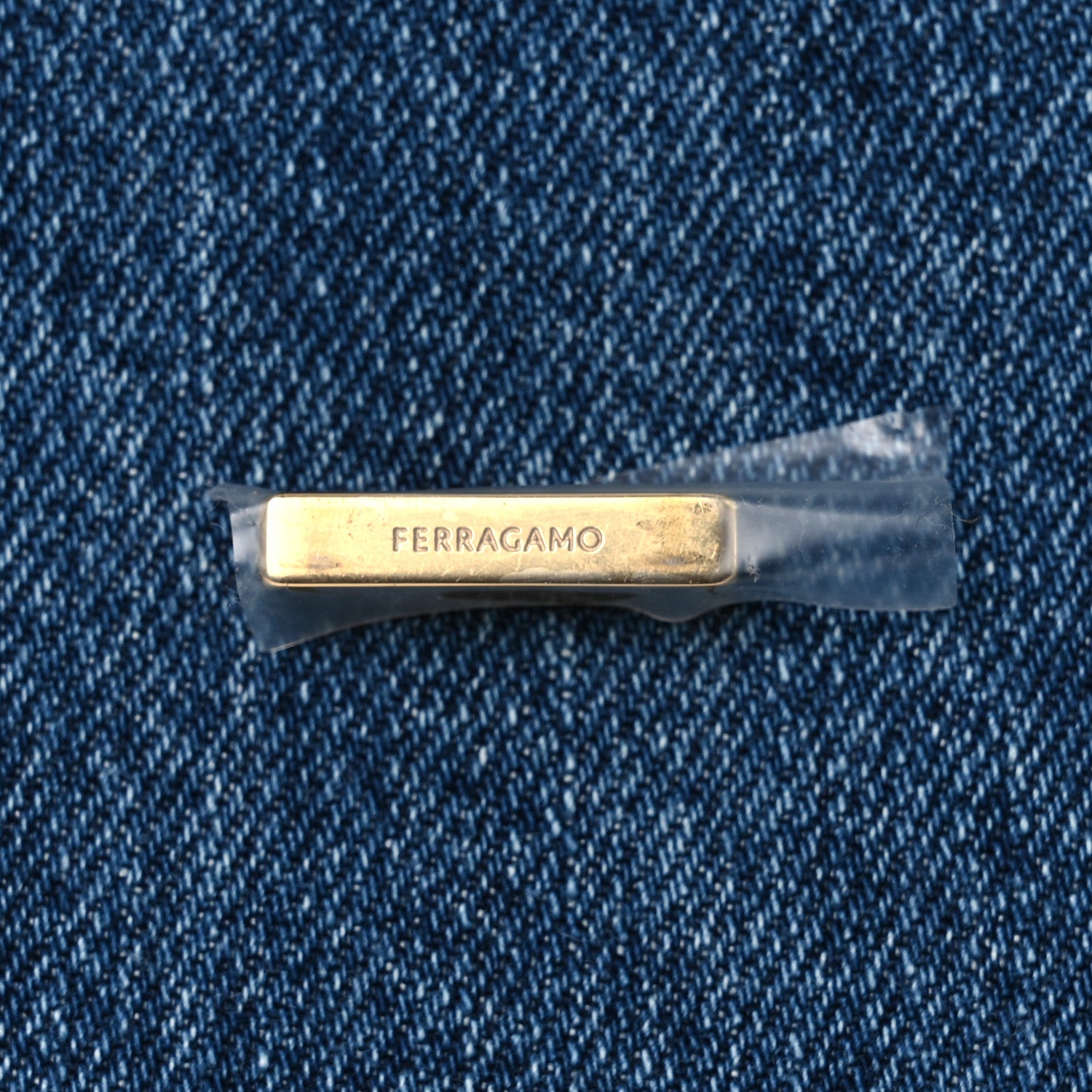 Salvatore Ferragamo Denim Medium Hug Bag 10 of 13