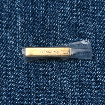 Salvatore Ferragamo Denim Medium Hug Bag 10 of 13
