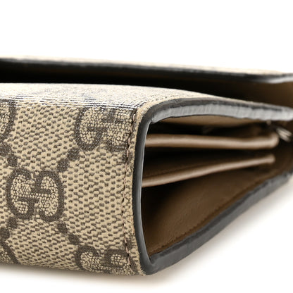 Gucci GG Supreme Monogram Mini Dionysus Chain Wallet 10 of 11