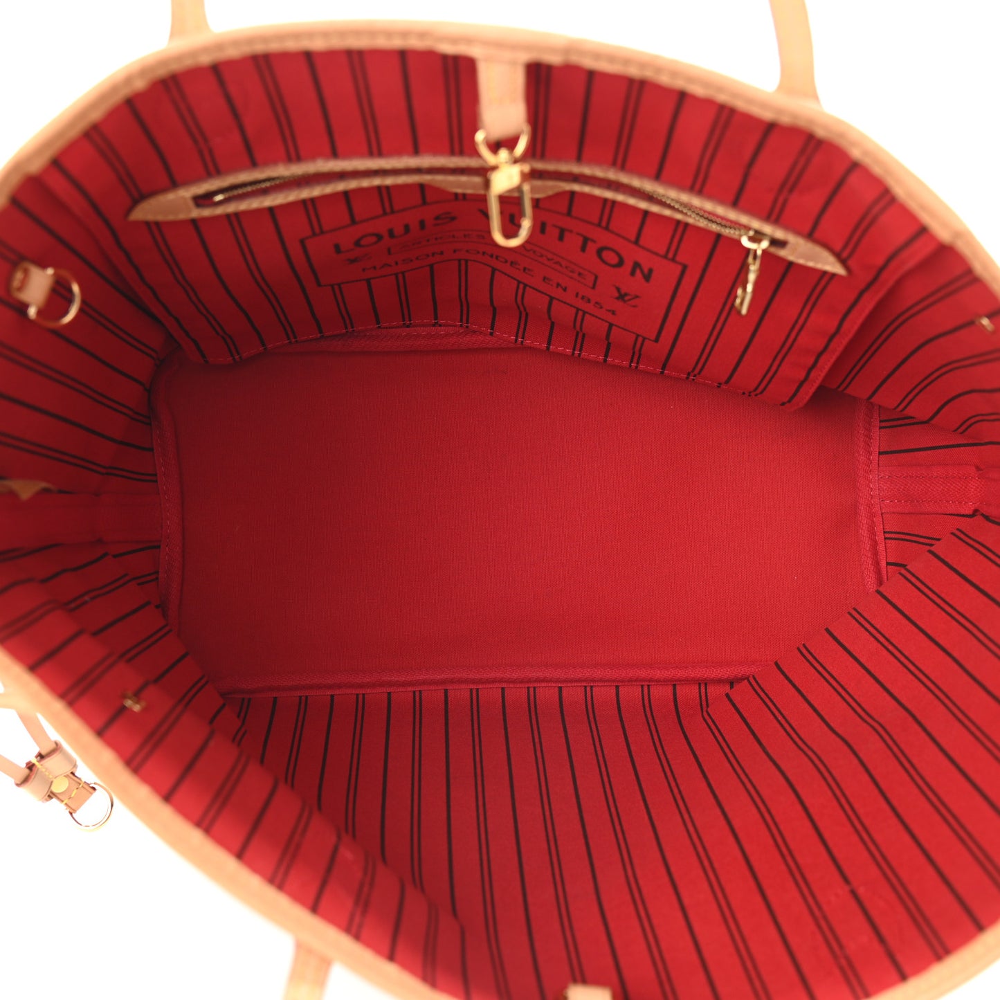 Monogram Neo Neverfull MM Cherry