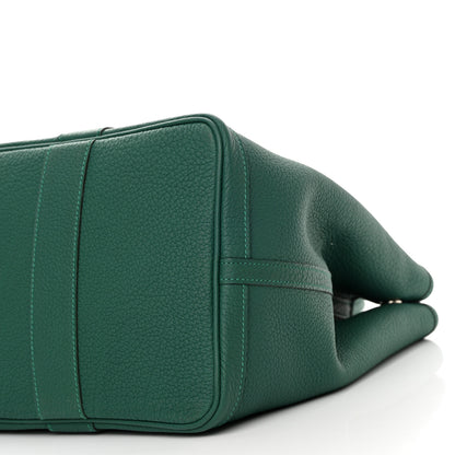 Hermes Negonda Garden Party Tote 36 MM Malachite 10 of 10