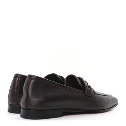 Christian Louboutin Calf Glove MJ Mock Womens Flat 39 Merlot 5 of 8