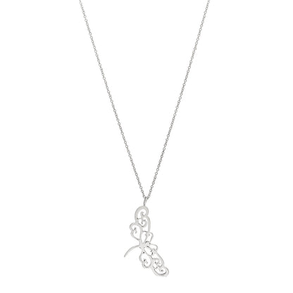 Tiffany Sterling Silver Enchant Dragonfly Pendant Necklace 1 of 4