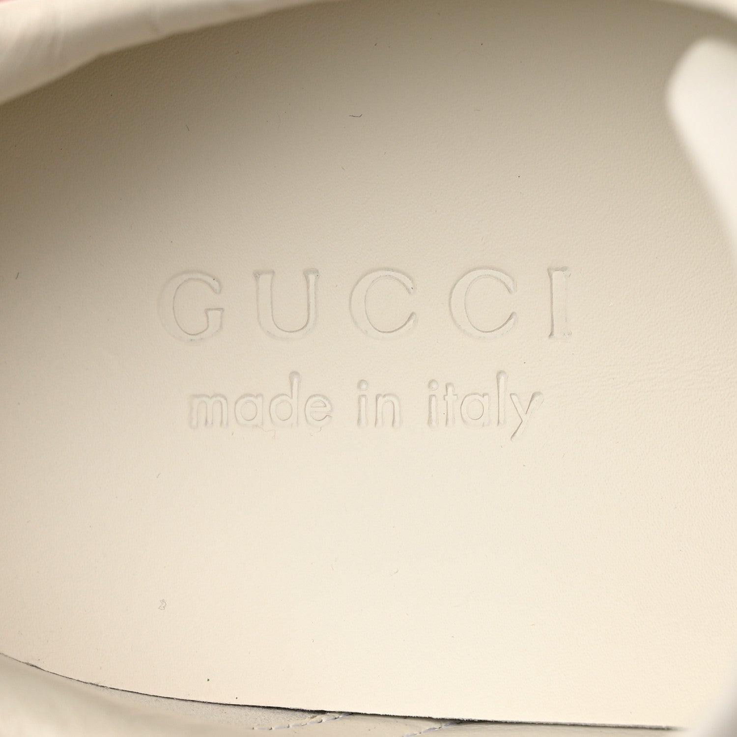 Gucci Calfskin Web Interlocking G Mens Ace Sneakers 8.5 White 7 of 9