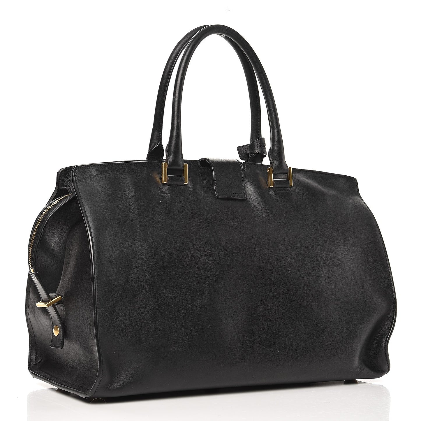 Calfskin Medium Classic Y Cabas Black