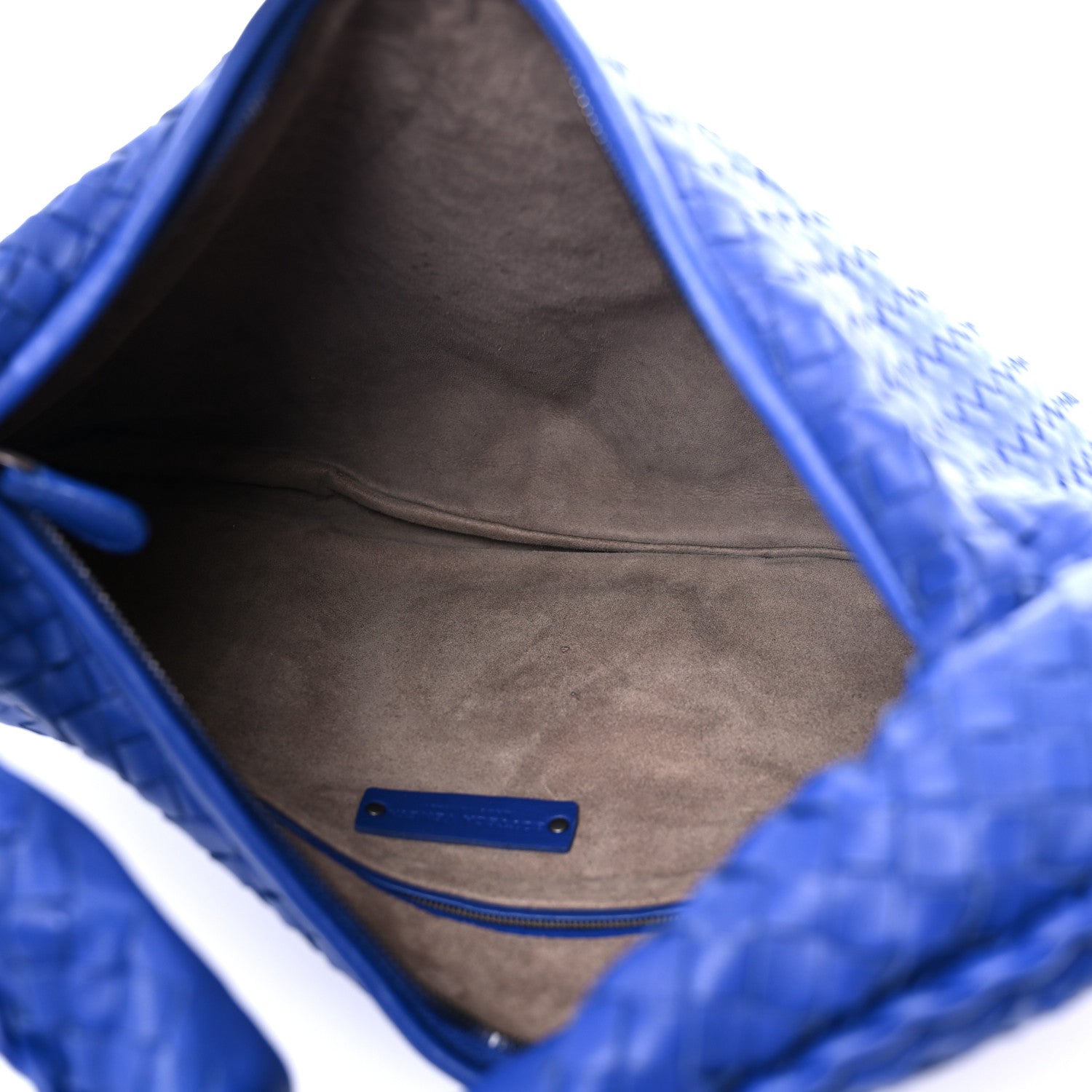 Bottega Veneta Nappa Intrecciato Large Veneta Hobo Cobalt Blue 4 of 8