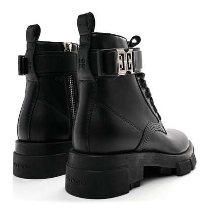 Givenchy Calfskin Combat Boots 36 Black 5 of 9