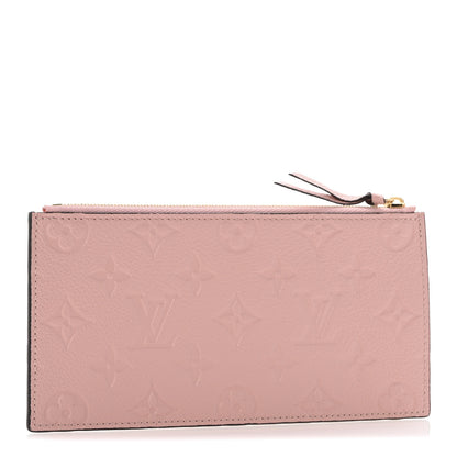 Louis Vuitton Empreinte Felicie Chain Wallet Zippered Insert Rose Poudre 3 of 7