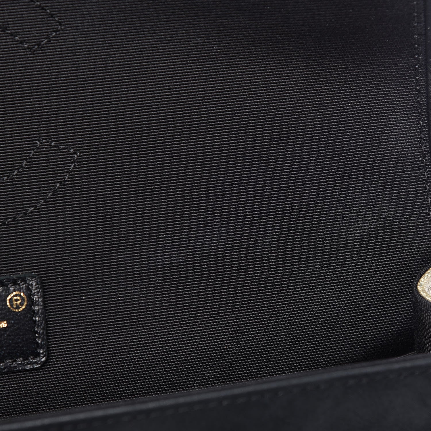 Chanel Caviar Iridescent Calfskin Duo Medium Double Flap Light Gold Black 14 of 20