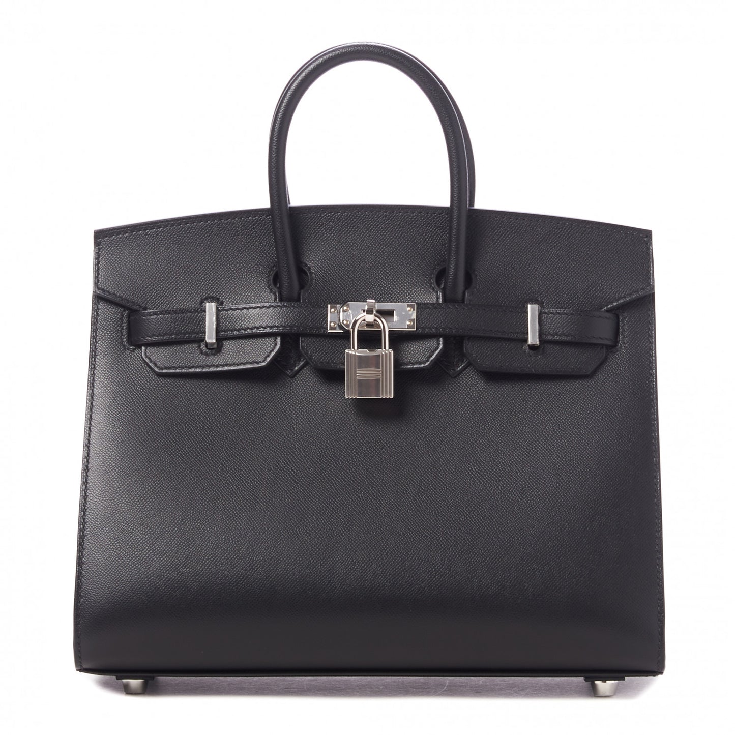 Madame Calfskin Birkin Sellier 25 Black