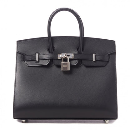 Hermes Madame Calfskin Birkin Sellier 25 Black 16 of 29