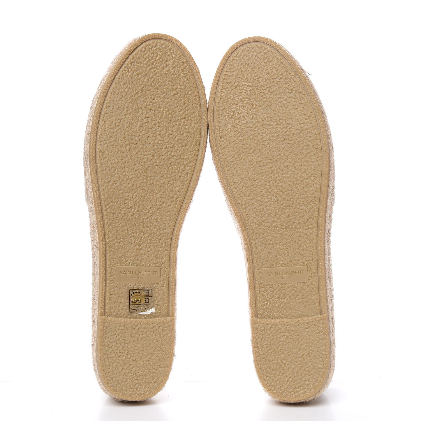 Canvas Elba Logo Embroidered Espadrilles 39 Panna