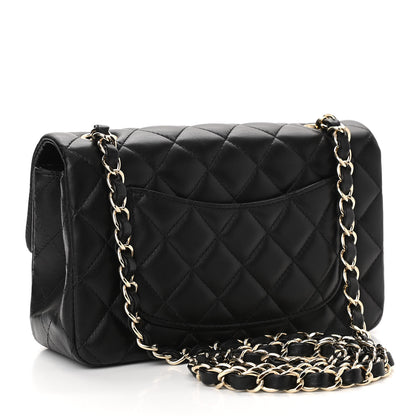 Chanel Lambskin Quilted Mini Rectangular Flap Black 3 of 11