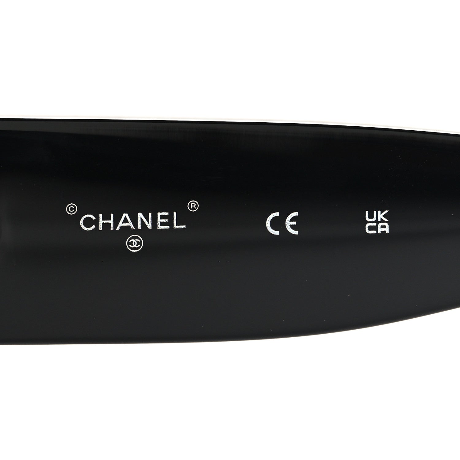 Chanel Acetate Rectangle Sunglasses 71551A Black Gold 5 of 7