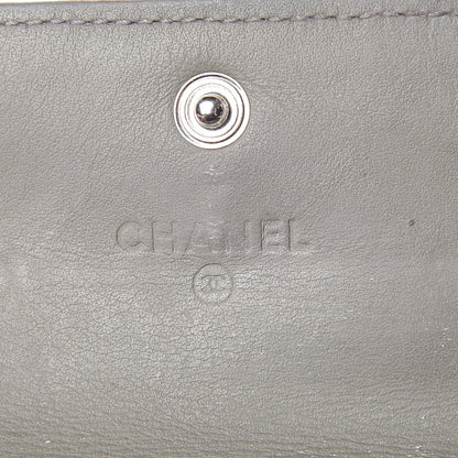 Chanel Lambskin Quilted CC Card Holder Green 6 of 16