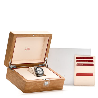 Omega Stainless Steel 44mm Speedmaster Racing Co-Axial Master Chronometer Chronograph Automatic Watch White 329.30.44.51.04.001 5 of 5