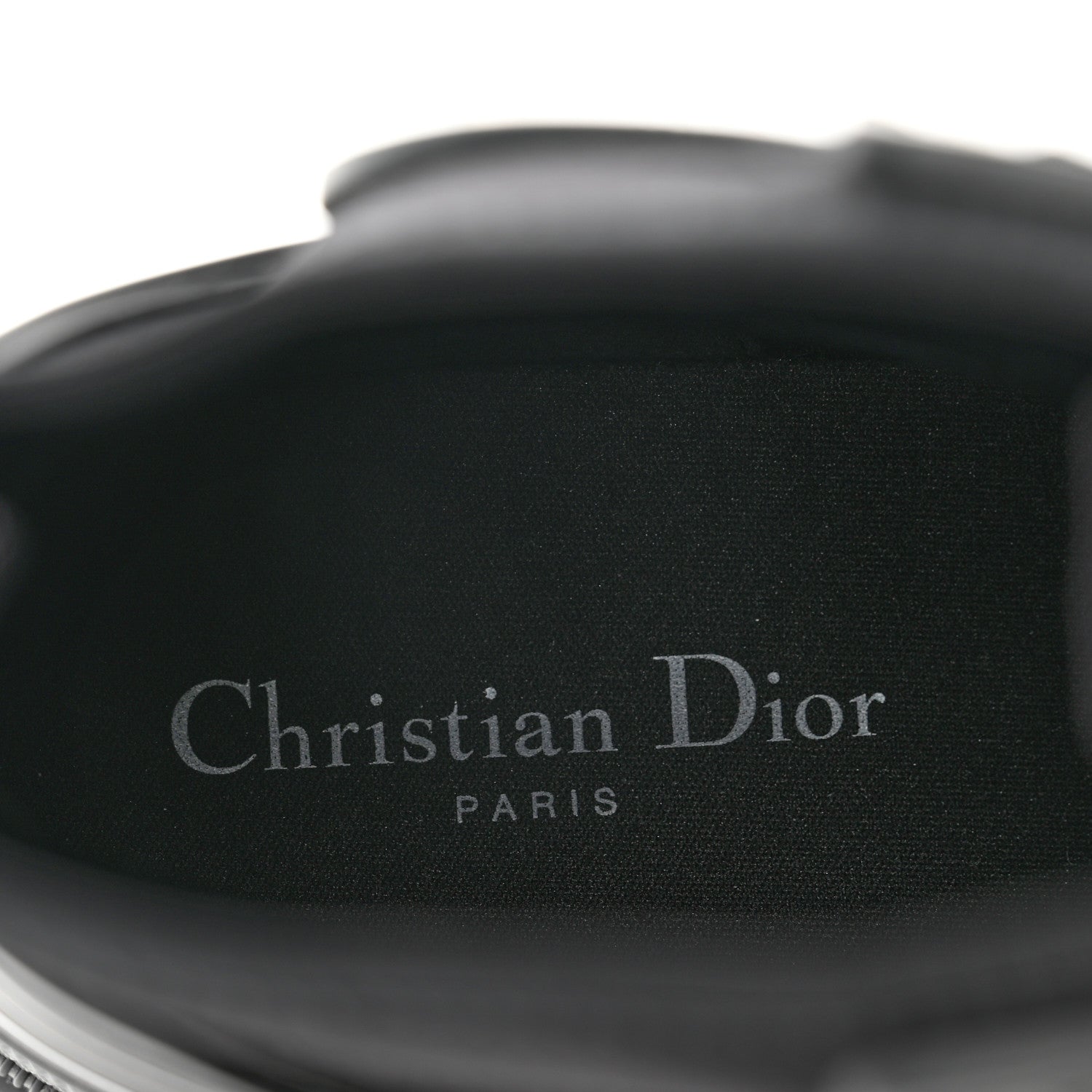 Christian Dior Neoprene Rubber Dior Genesis 30mm Ankle Boots 40 Black 7 of 8